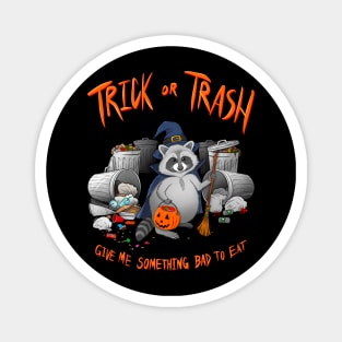 Trick or Trash Magnet